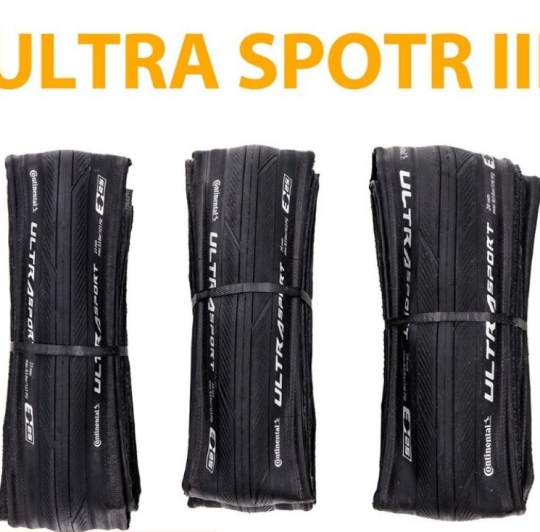                                      Lốp Xe Đạp Đua ROAD | Continental Ultra Sport III 700x25C - 700x28C | Tanh Lốp bằng lụa, Gấp Xếp                                