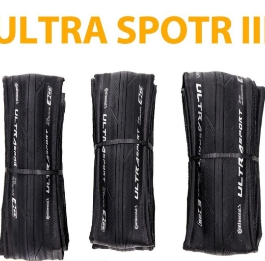                                      Lốp Xe Đạp Đua ROAD | Continental Ultra Sport III 700x25C - 700x28C | Tanh Lốp bằng lụa, Gấp Xếp                                