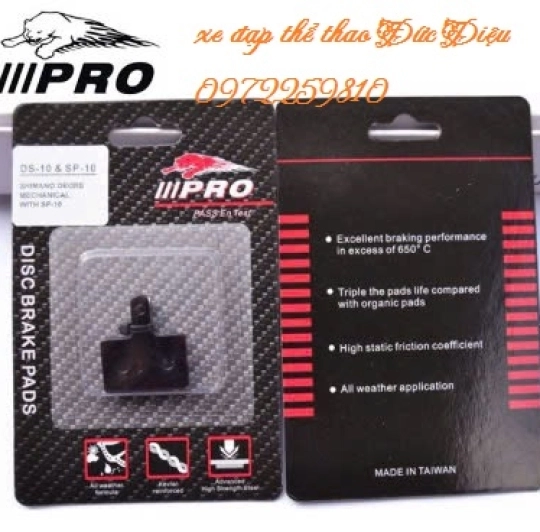                                      Bố Thắng Dĩa LiiPRO DS10 Resin - Shimano Deore                                