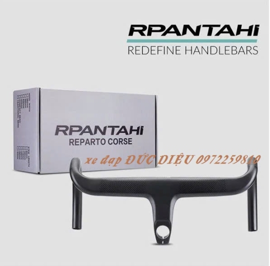                                      Ghi đông cong xe đạp liền potang carbon Rpantahi                                